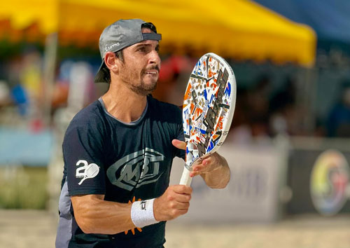 Atleta de Beach Tennis Luca Cramarossa